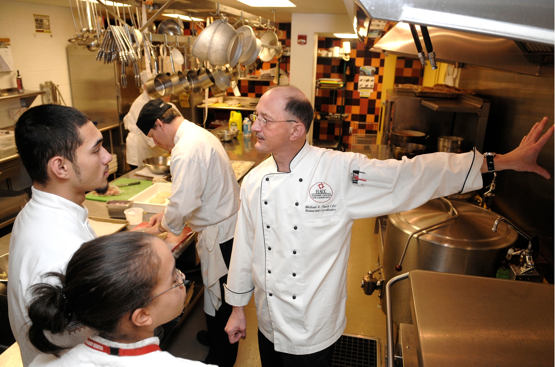 HACC Chef Instructor Michael Finch
